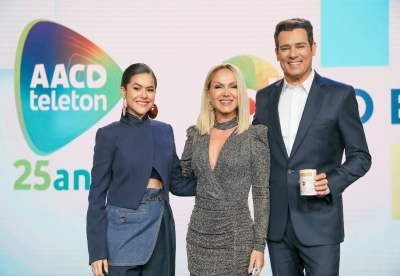 SBT e AACD realizam coletiva de imprensa artística do Teleton 2022