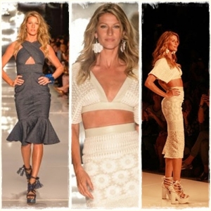 Destaques SPFWeekVerão 2015:  Gisele Bündchen, Isabeli Fontana, CEU,...