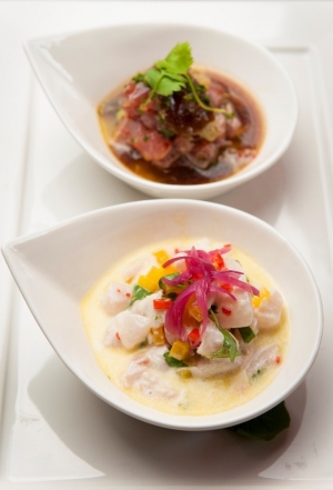 Tango de ceviches, by chef  Pablo Ferreyra