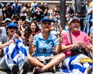 Mulheres no estádio